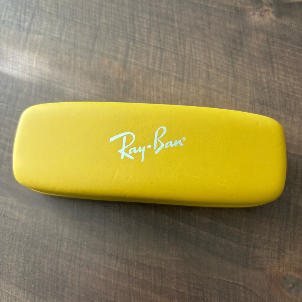 Ray-Ban Mustard Yellow Eyeglass Case